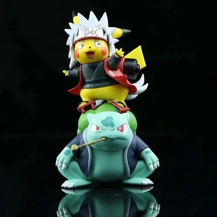 Figurine Pokémon Pikachu Naruto Jiraiya