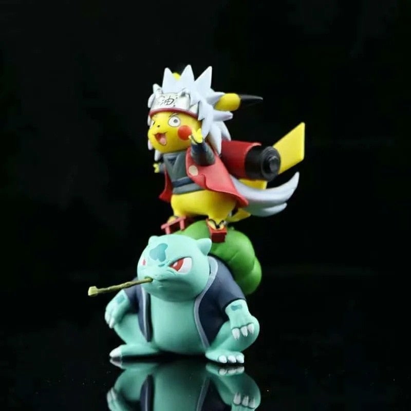 Figurine Pokémon Pikachu Naruto Jiraiya