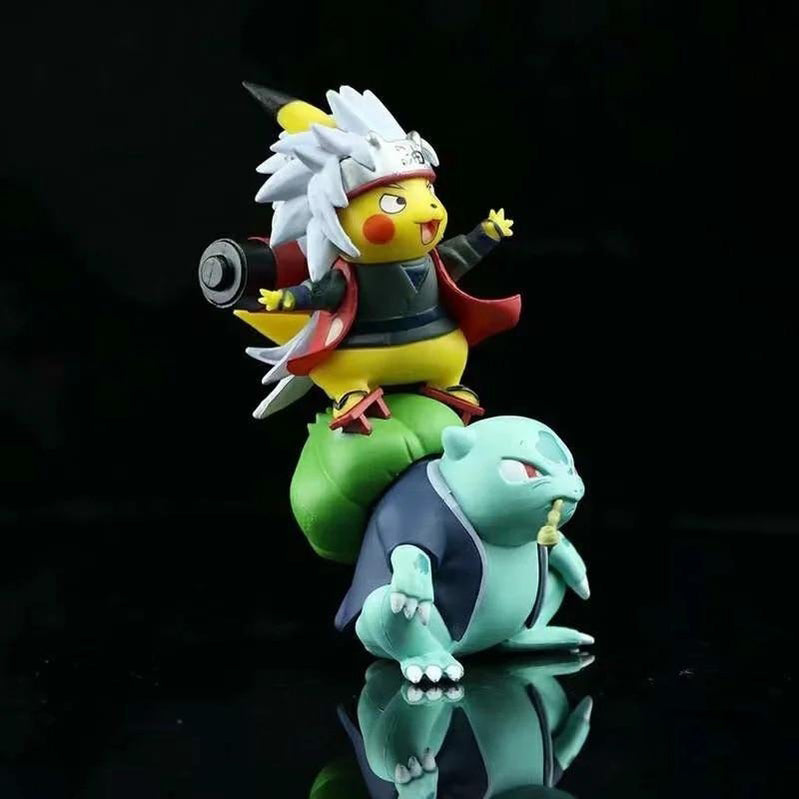 Figurine Pokémon Pikachu Naruto Jiraiya